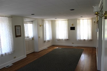 Stone House interior large room