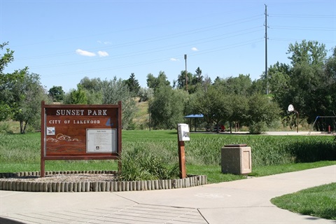 Sunset Park Sign