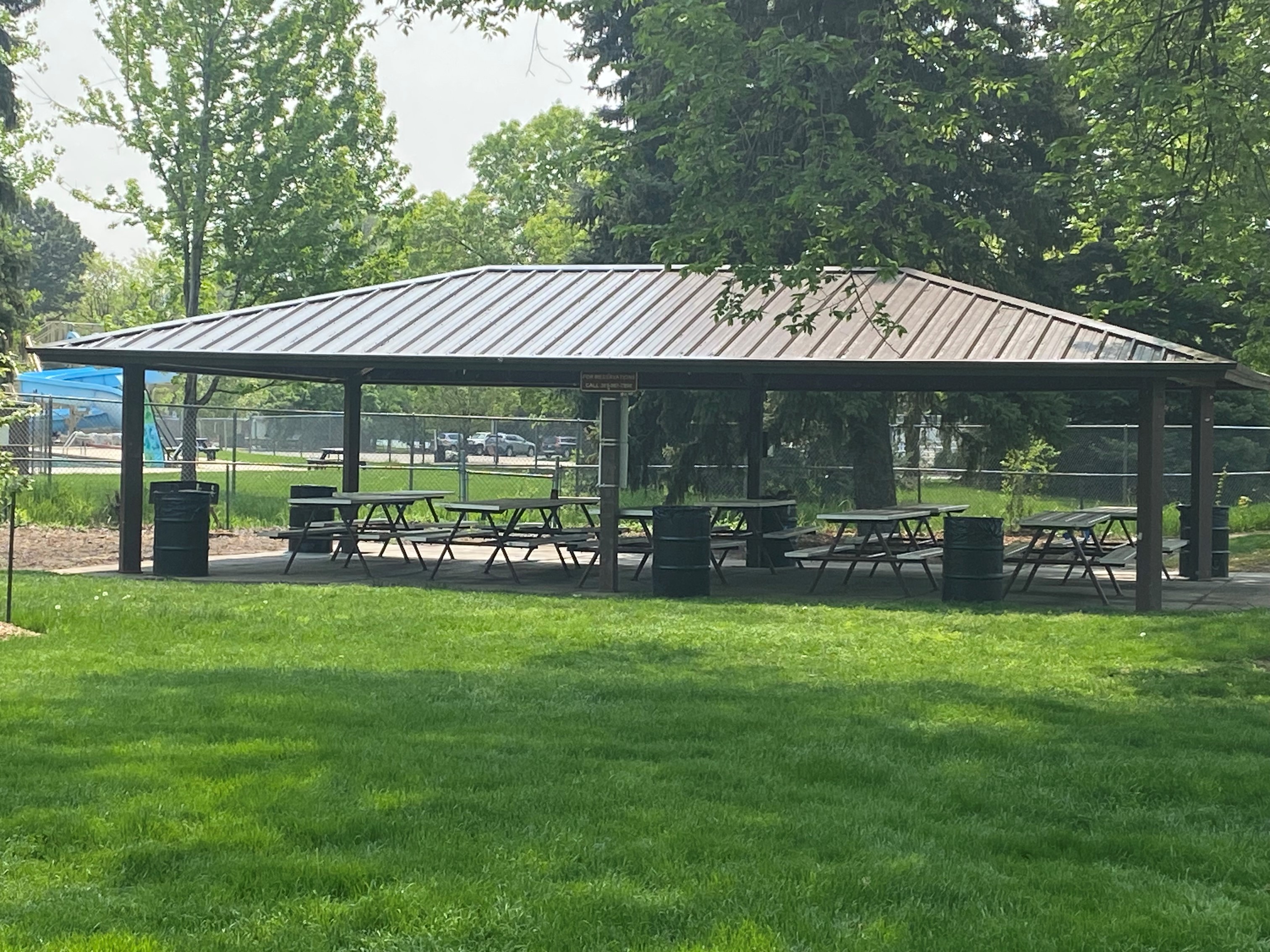 Morse Park reservable picnic shelter number two