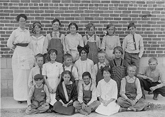 Washington Heights Class circa 1910-1913