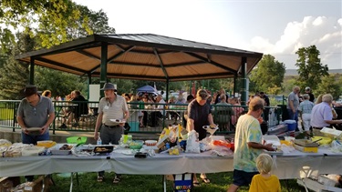 The Daniels Welchester neighborhood organizes an annual National Night Out event that connects its residents with City and County law enforcement.