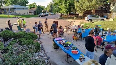 The “Horseshoe” neighborhood of Ward 1 organizes an annual block party that connects neighbors new and old.