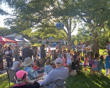 Applewood’s annual Oktoberfest is a popular event among neighbors of all ages.